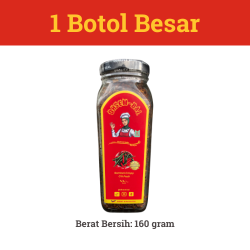 Sambal Crispy Cili Padi - 1 Botol Besar RM29.90